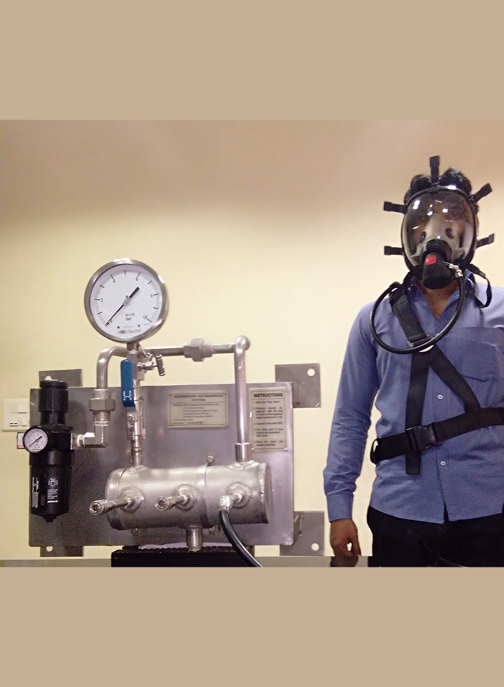 RESPIRATORY AIR MANIFOLD SYSTEM