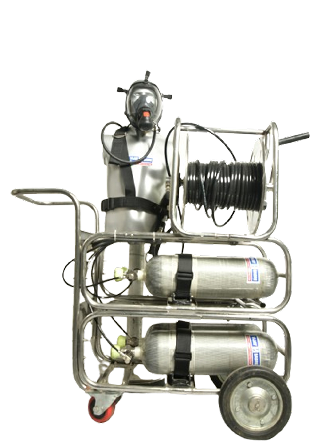 TROLLEY MOUNTED BREATHING APPARATUS